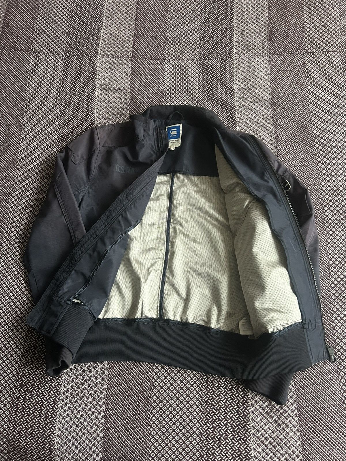 G-Star G-Star Raw Denim Sports Conway Bomber Jacket Faded Size L Size US L / EU 52-54 / 3 - 10 Thumbnail