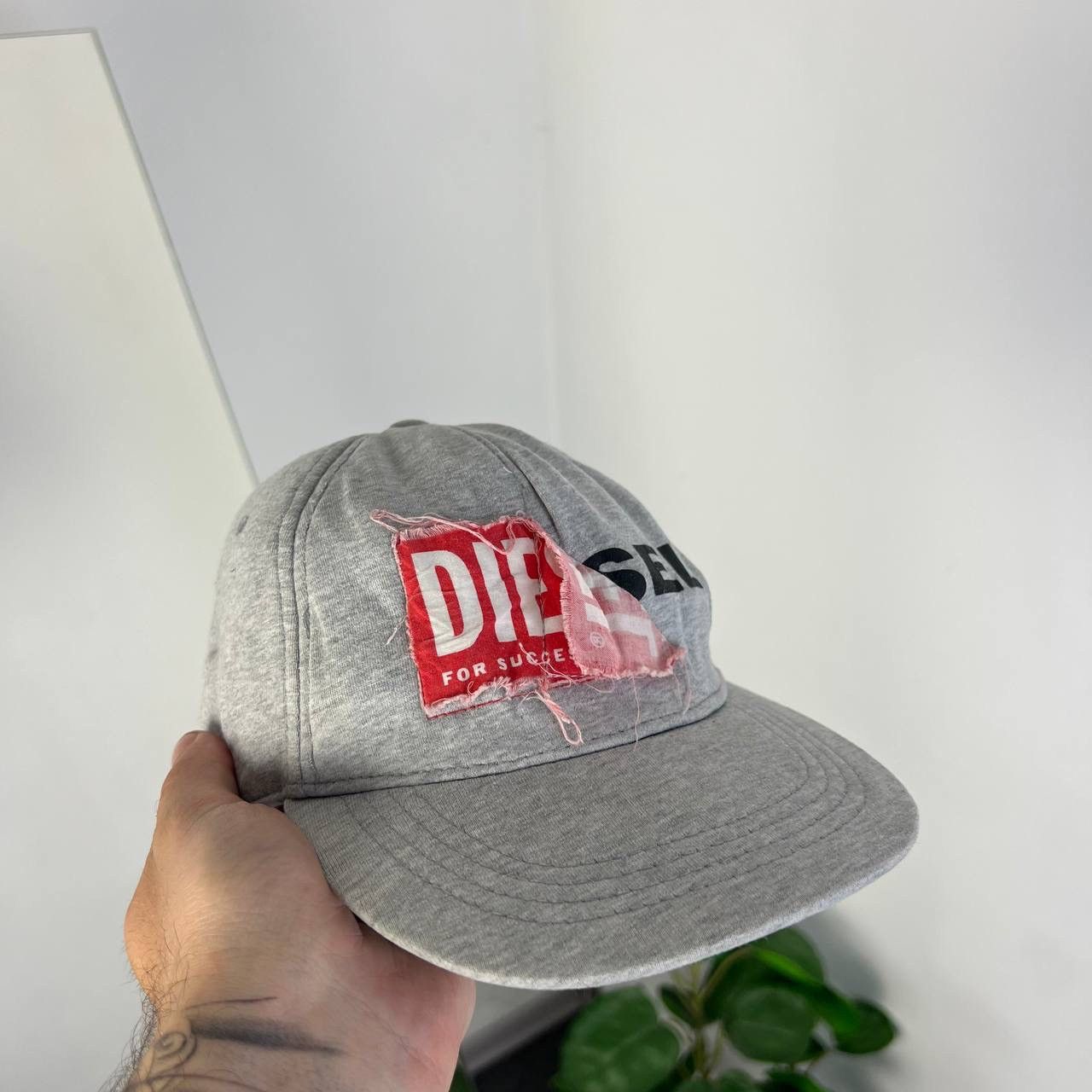 Diesel Vintage Y2K Diesel Big Logo Baseball Cap Streetwear Style Size ONE SIZE - 1 Thumbnail