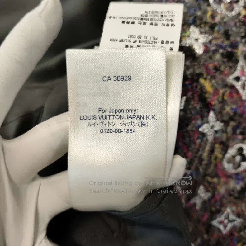 Louis Vuitton Louis Vuitton Wool full-print single-breasted coat Size US M / EU 48-50 / 2 - 8 Thumbnail