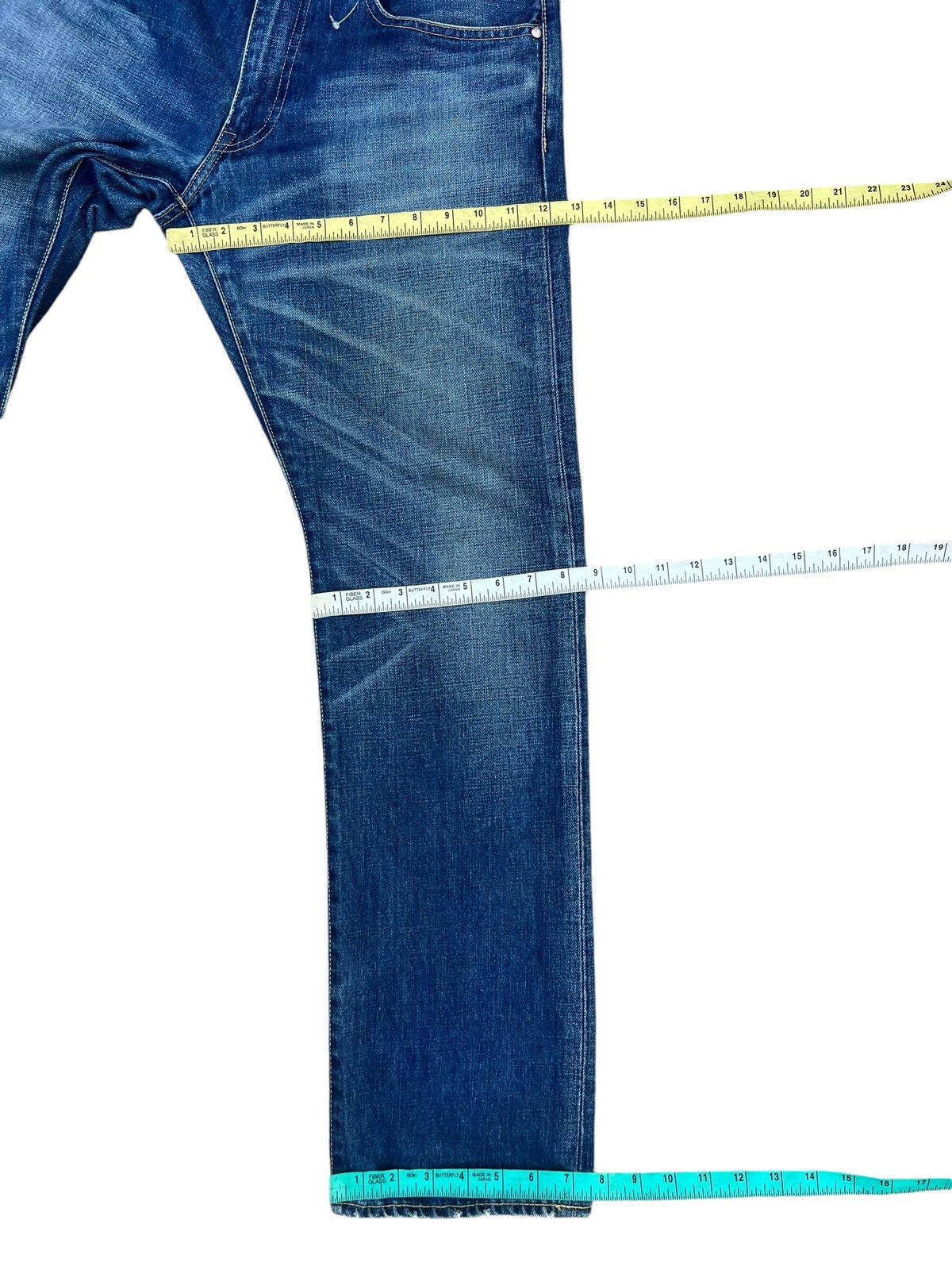 Bape A Bathing Ape Redline Selvedge Painter Denim Jeans Size US 32 / EU 48 - 4 Thumbnail