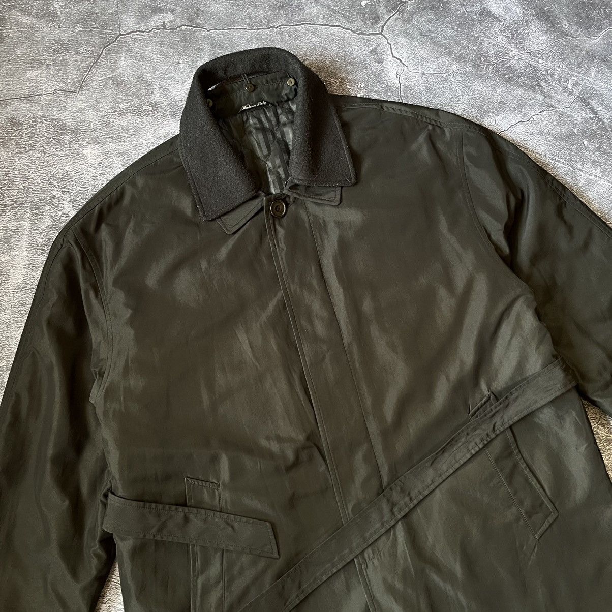 Givenchy Givenchy Vintage Men’s Nylon Coat Made in Italy Overcoat Size US L / EU 52-54 / 3 - 2 Thumbnail