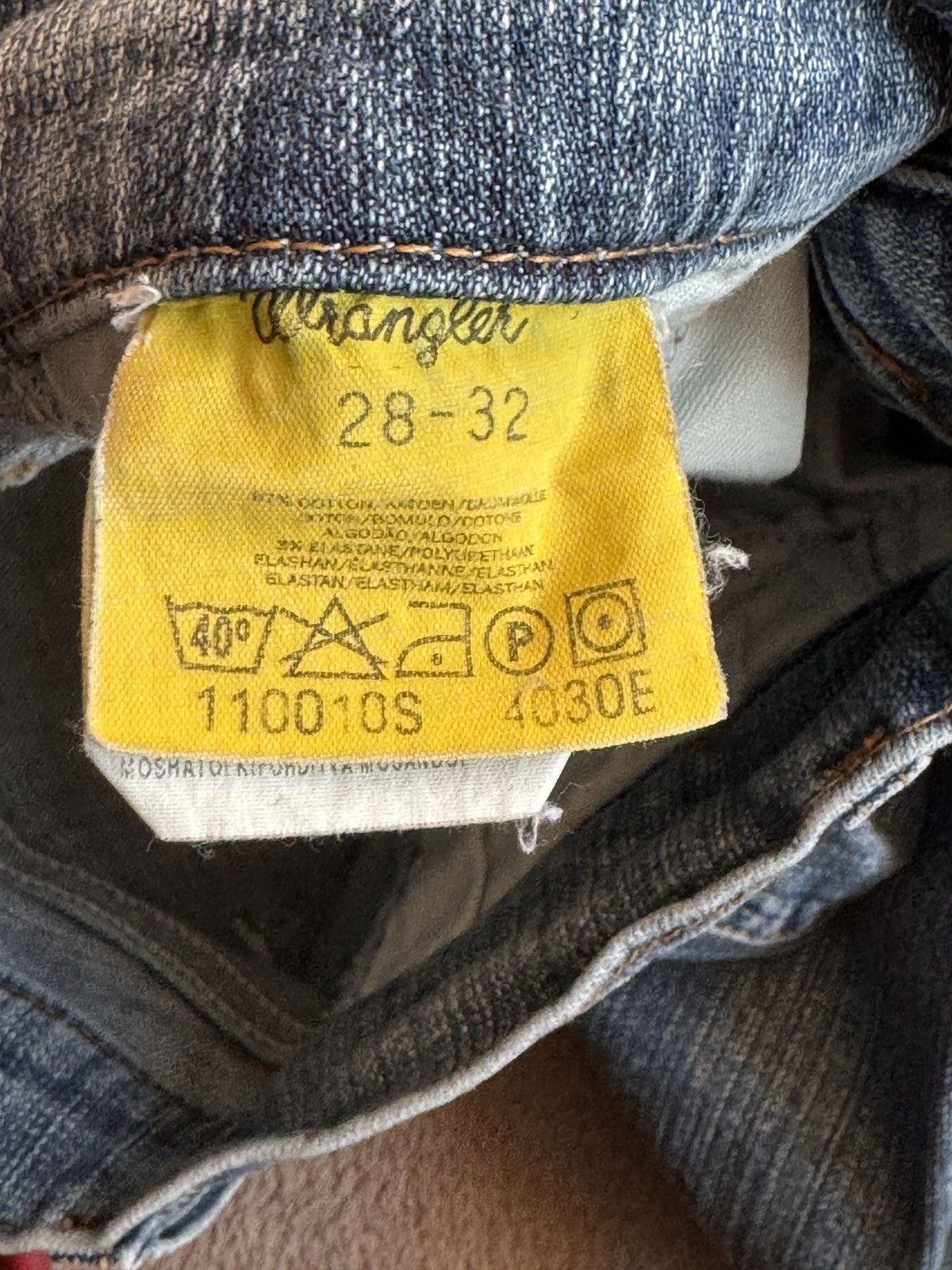 Japanese Brand Flared Wrangler Y2K vintage Crazy Jean LGB ifsixwasnine vibe Size 28" / US 6 / IT 42 - 6 Thumbnail