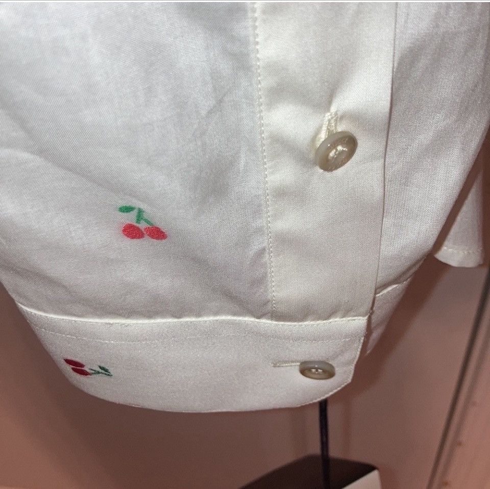 Gucci Gucci GG Cherry Cotton Poplin Shirt Size M / US 6-8 / IT 42-44 - 6 Thumbnail