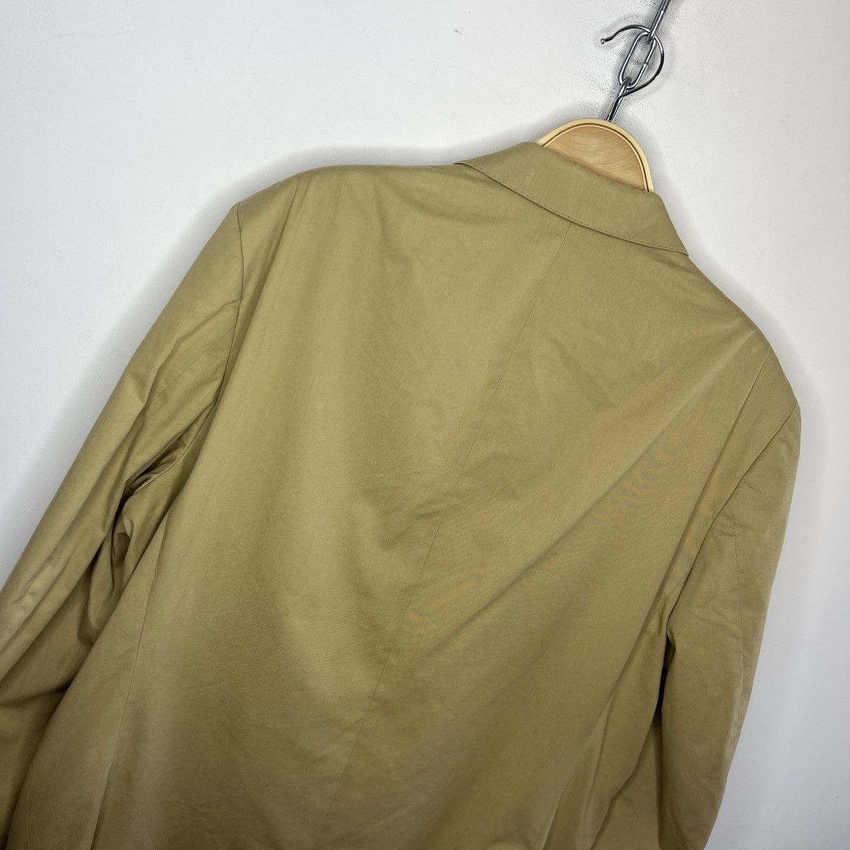 Burberry Vintage Burberry blazer beige jacket coat Size 48R - 10 Thumbnail