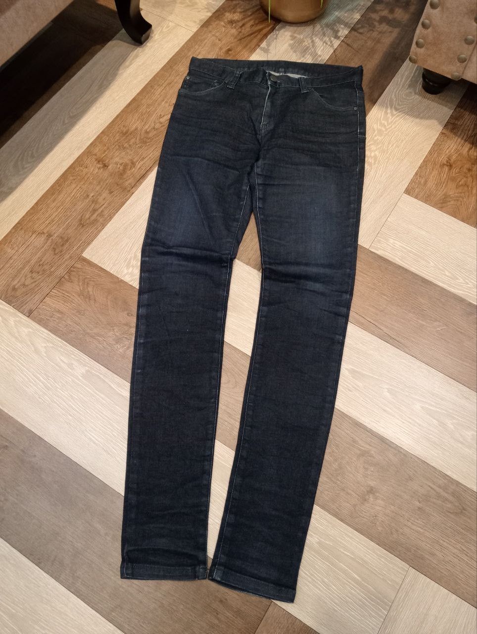 Tornado Mart TORNADO MART JAPAN BLUE SKINNY STRETCH JEANS Size US 31 - 2 Thumbnail