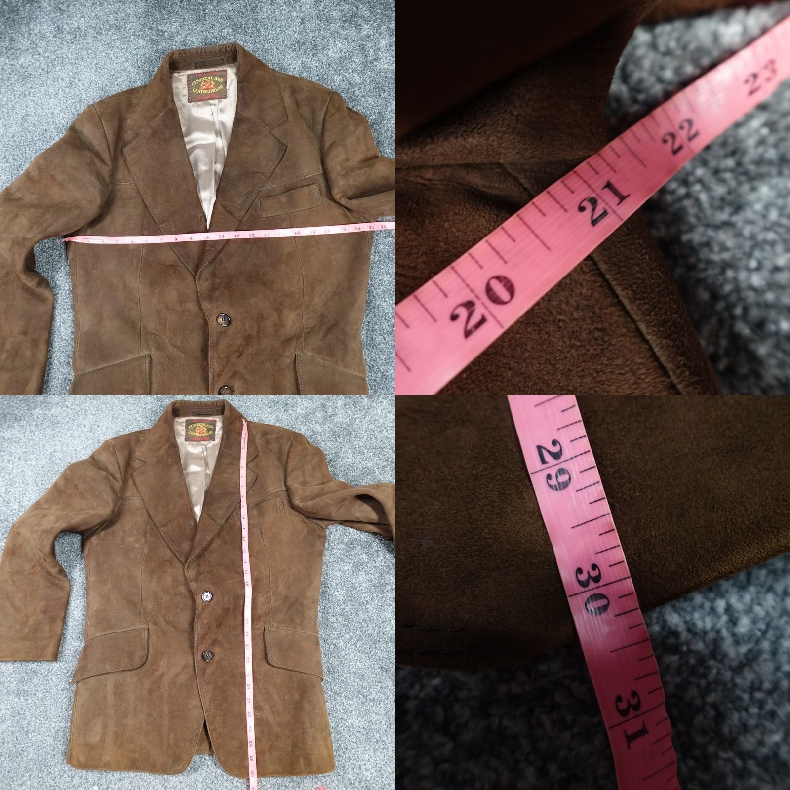 Gloverall VINTAGE Gloverall Jacket Leather Brown Size 42 Men's Size US 42 / EU 58 - 9 Thumbnail