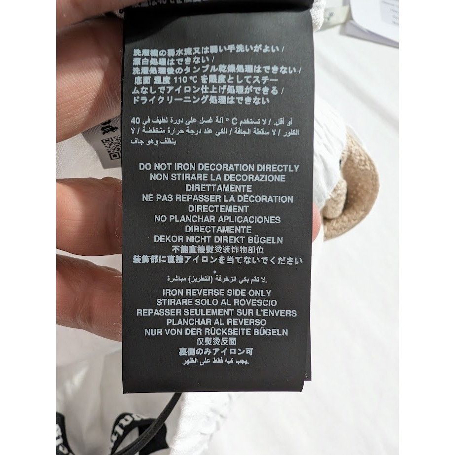 Palm Angels o1rshd1 PA Monogram Track Short in Off White/Black Size US 32 / EU 48 - 18 Thumbnail