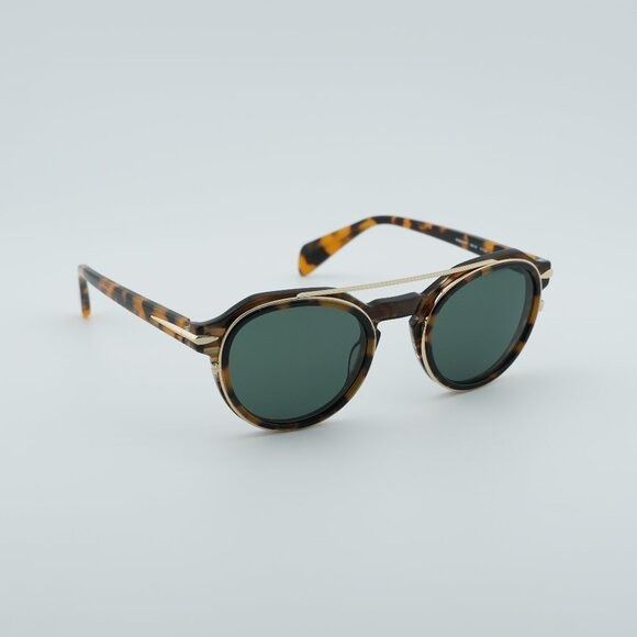 Rag & Bone Rag & Bone RNB6006/S 0086 QT Sunglasses Havana Square Frame Size ONE SIZE - 1 Thumbnail