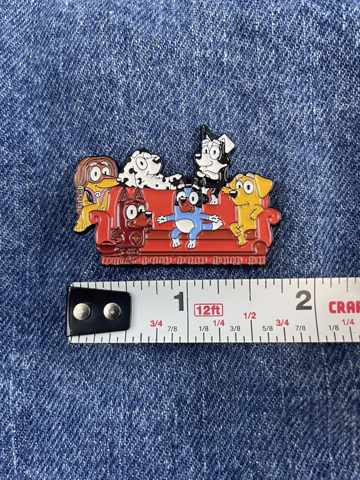 Other Bluey Enamel Pin Size ONE SIZE - 2 Thumbnail