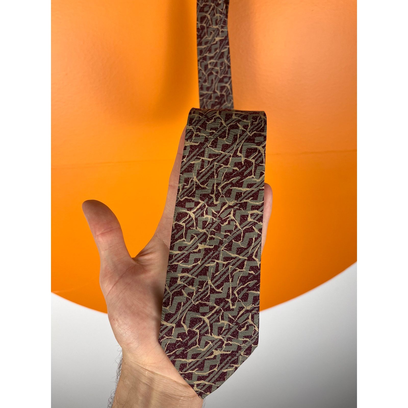 Issey Miyake tie japanese designe abstract rare 00s luxury