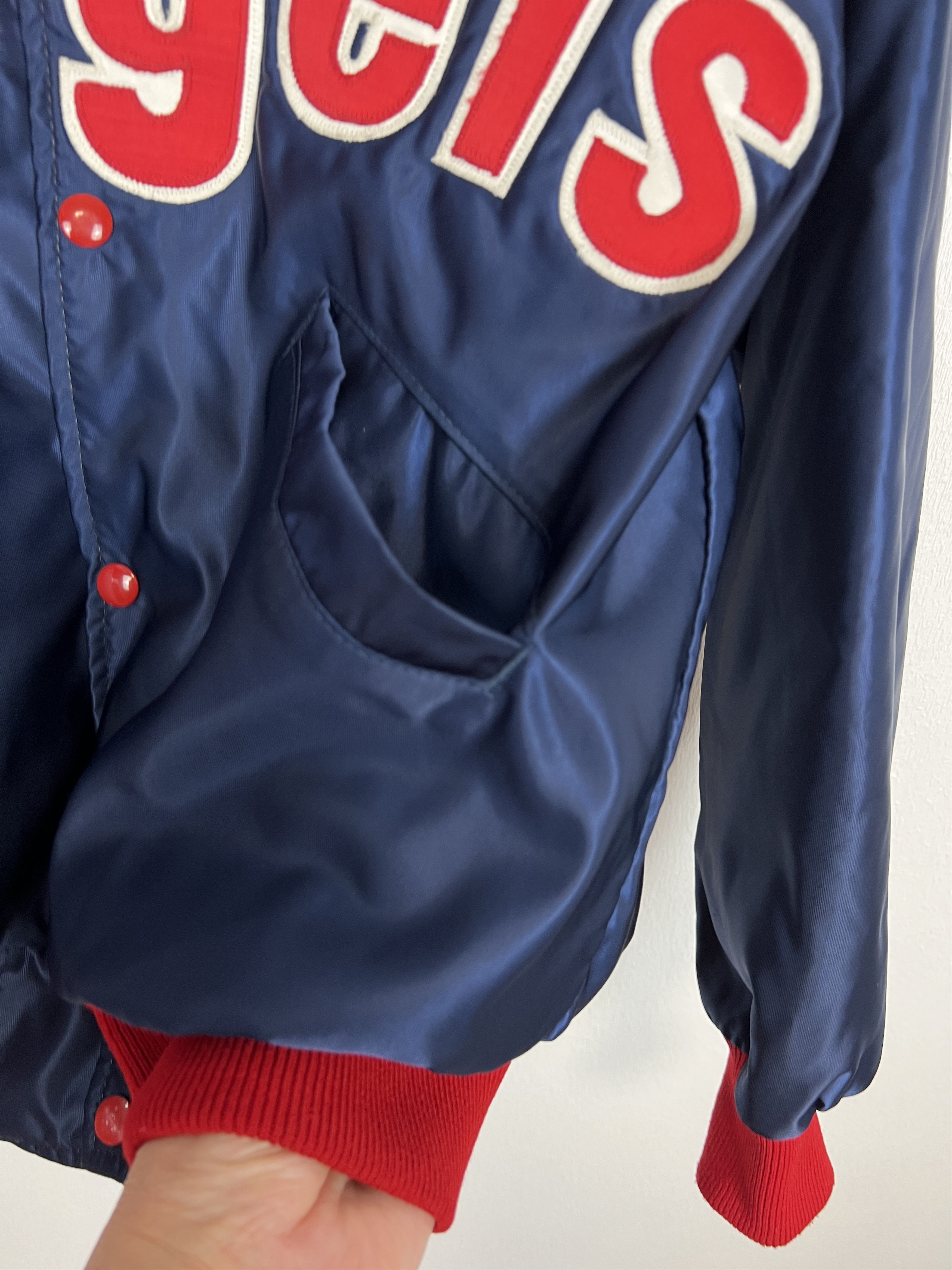 Delong Vintage California Angels Satin Jacket De Long MLB Bomber Size US M / EU 48-50 / 2 - 6 Thumbnail