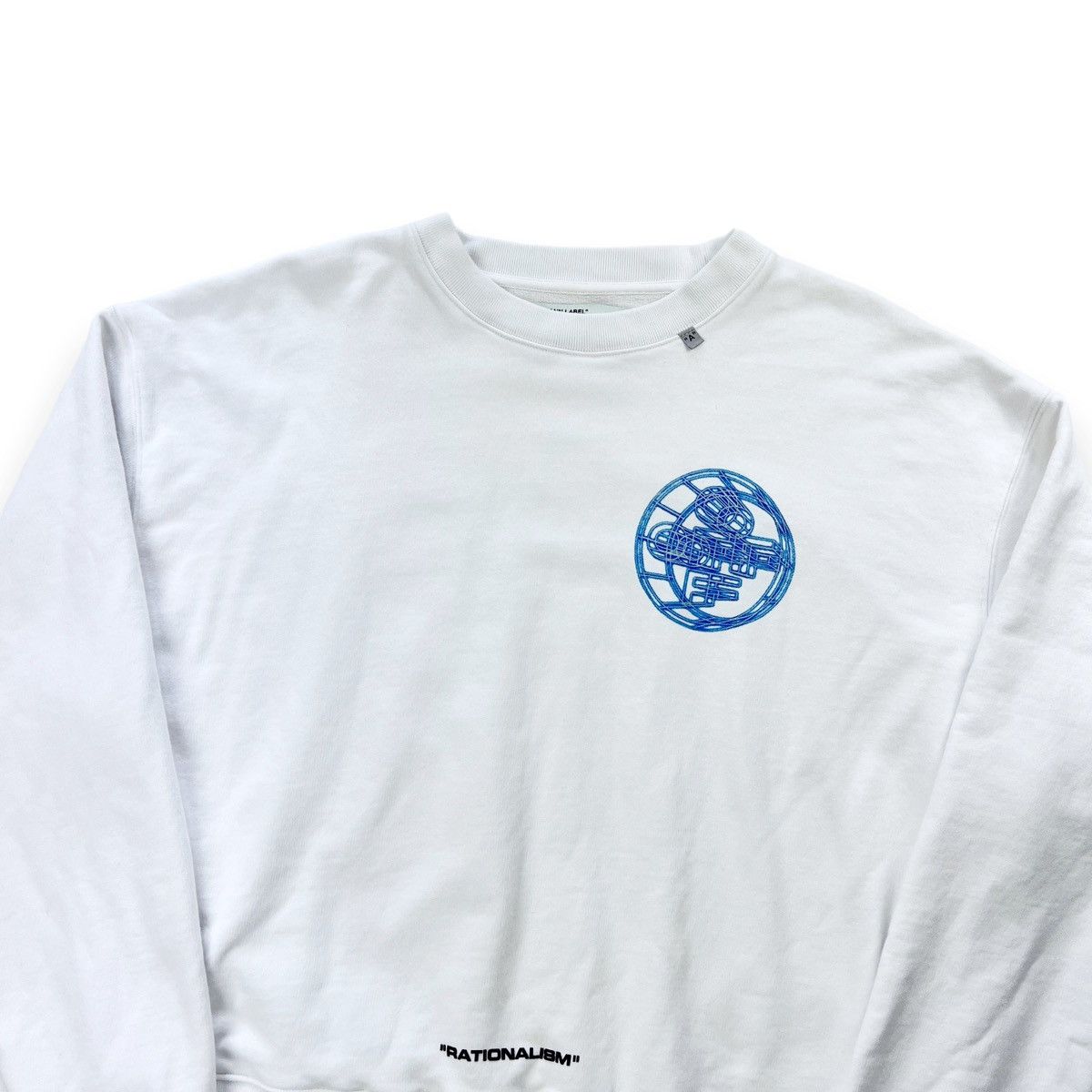 Off-White Off-White Rationalism White Sweatshirt Size US XL / EU 56 / 4 - 2 Thumbnail