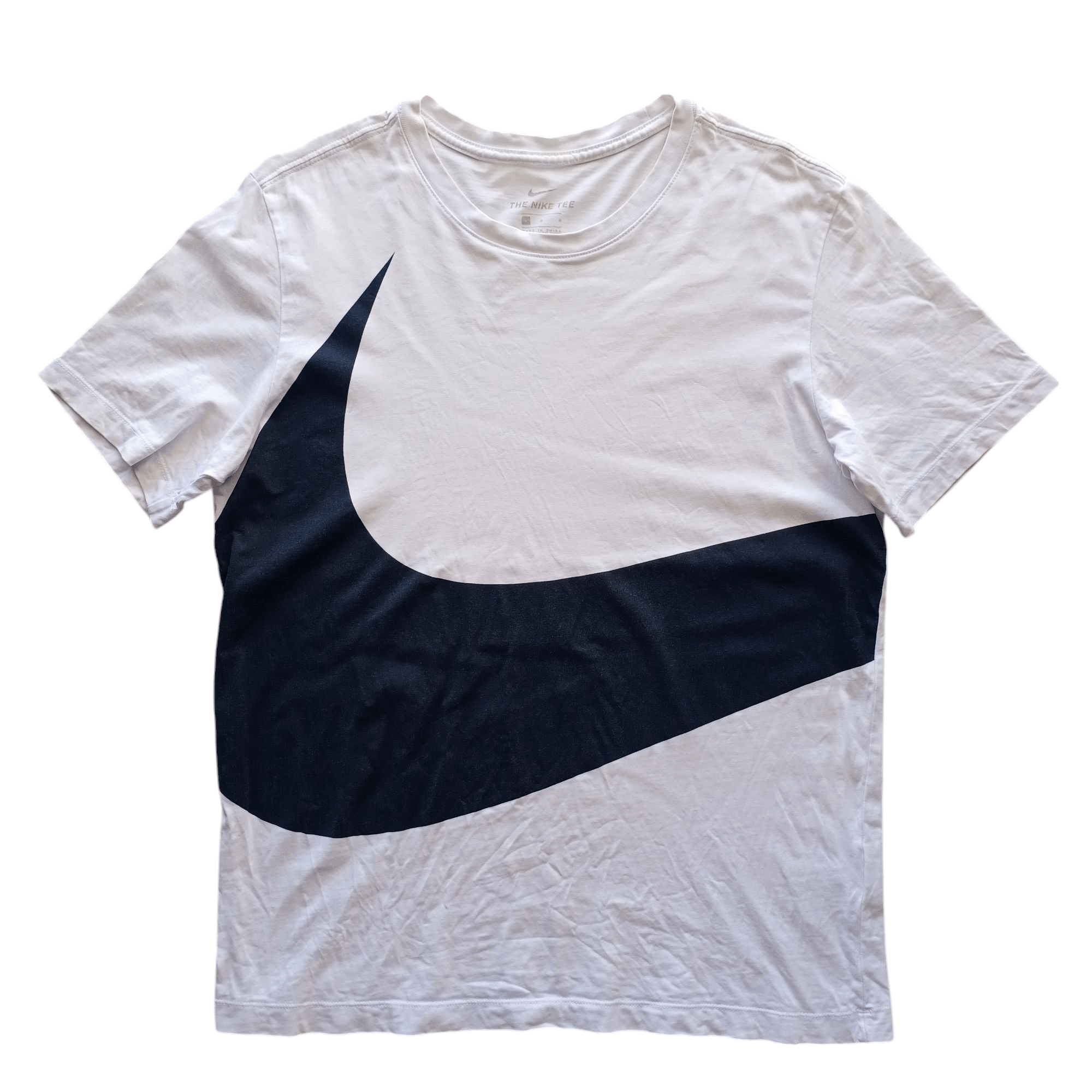 Nike × Nike ACG × Vintage Vintage Nike Big Swoosh Giant Jumbo Logo White Size US L / EU 52-54 / 3 - 1 Thumbnail