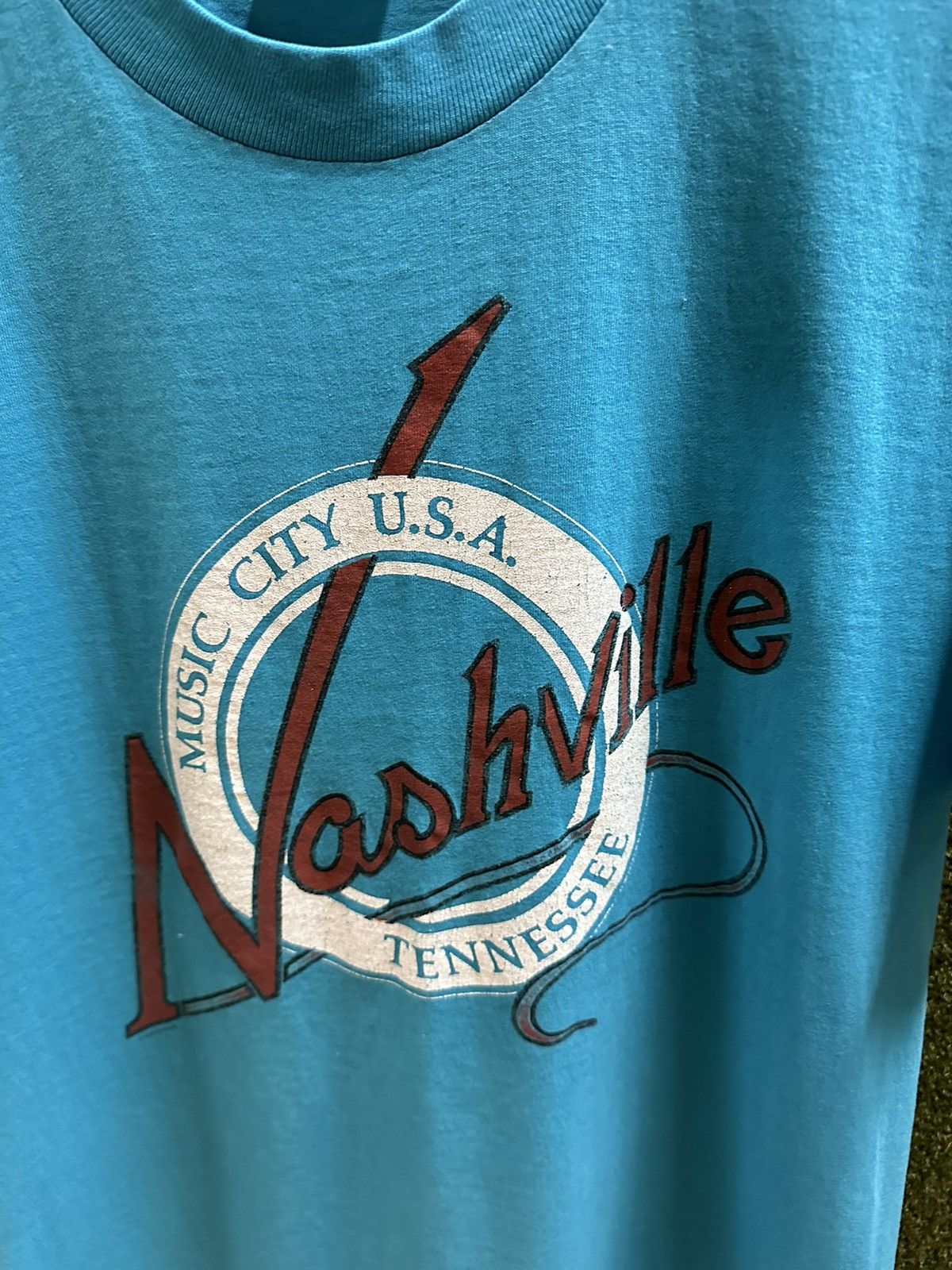 Vintage Vintage Nashville Music City T-shirt Medium Size US M / EU 48-50 / 2 - 4 Thumbnail