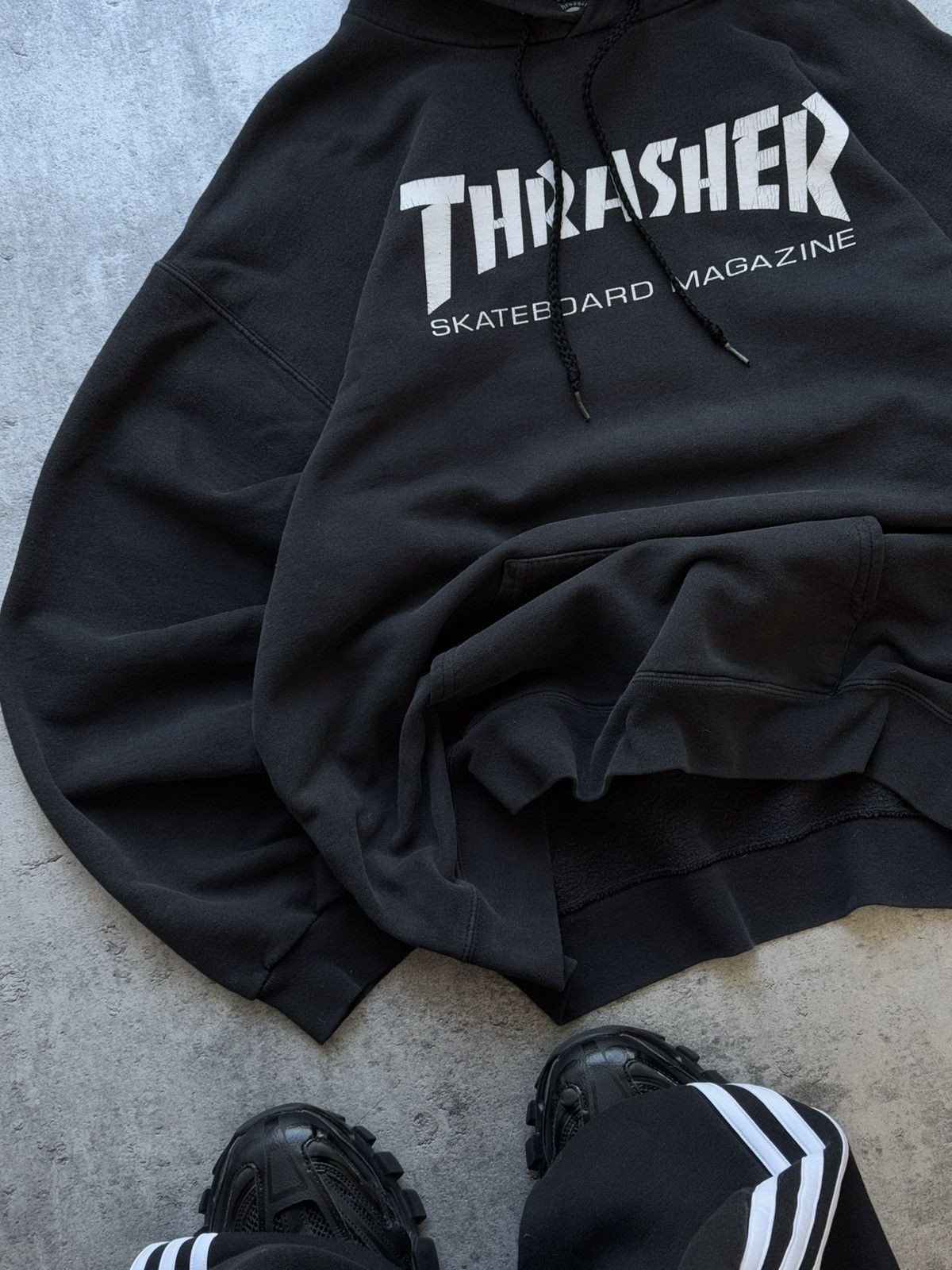 JNCO Vintage Thrasher Skate And Destroy Oversized Boxy Fit hoodie Size US M / EU 48-50 / 2 - 9 Thumbnail