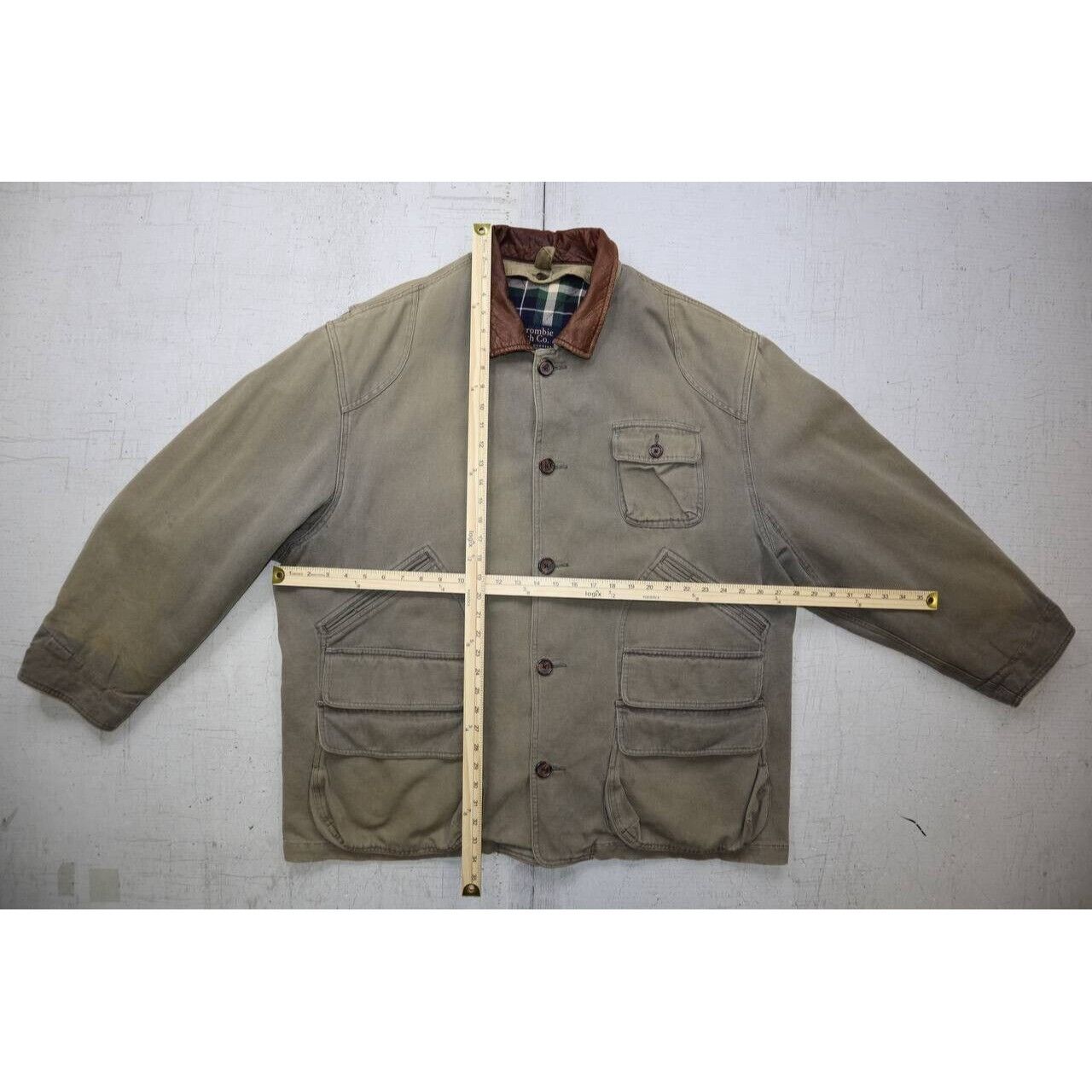 Abercrombie & Fitch VINTAGE Abercrombie & Fitch RARE Japanese Style Work XL Size US XL / EU 56 / 4 - 5 Thumbnail