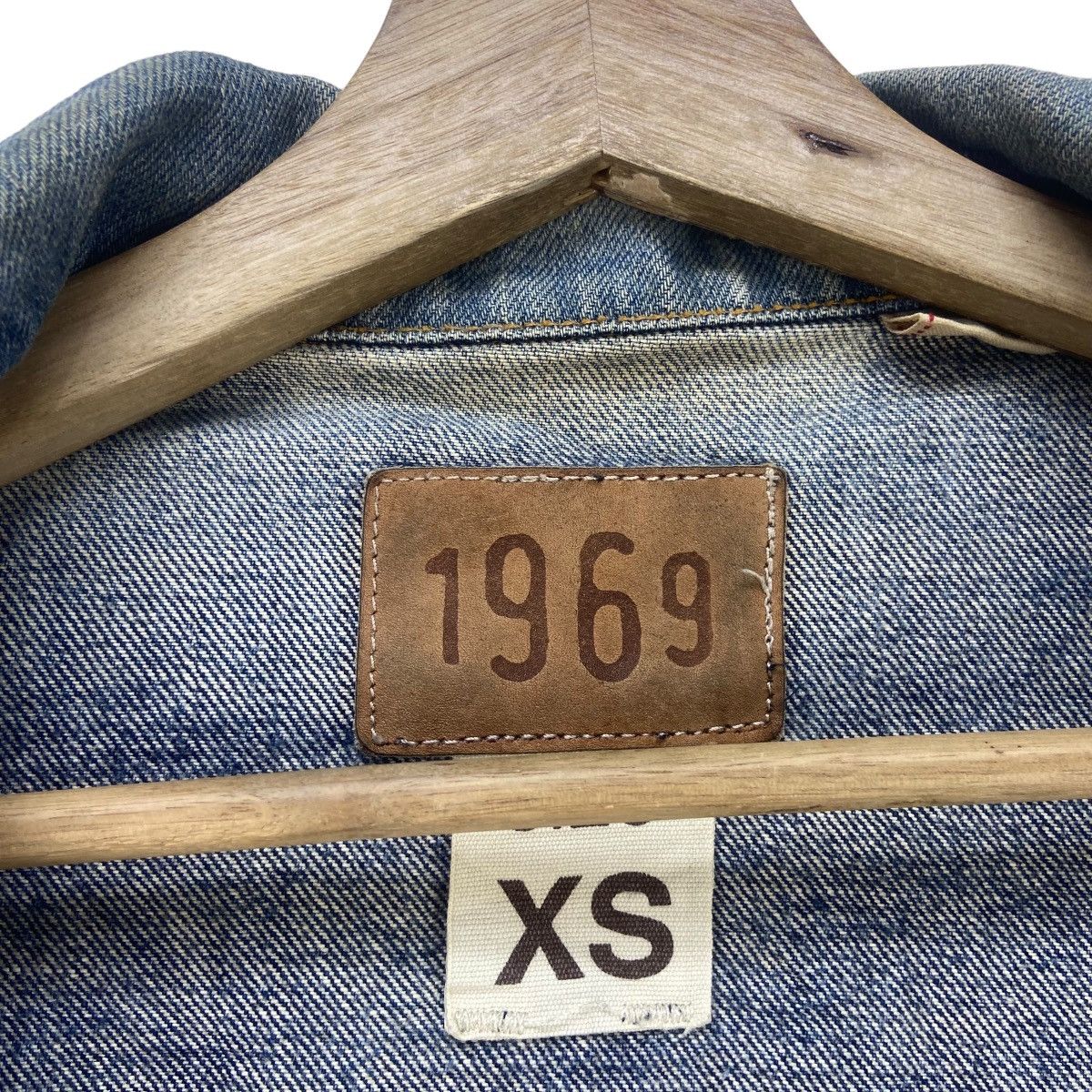 Gap × Vintage Made in Italy Gap Trucker Distressed Western Jacket Size US XS / EU 42 / 0 - 20 Thumbnail