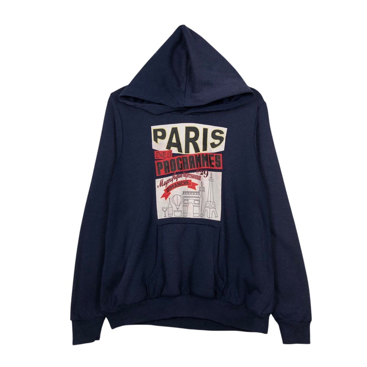 Hysteric Glamour 📌Vintage Hoodie Pull Over Streetwear Banana Trip Big Logo Size US M / EU 48-50 / 2 - 2 Thumbnail
