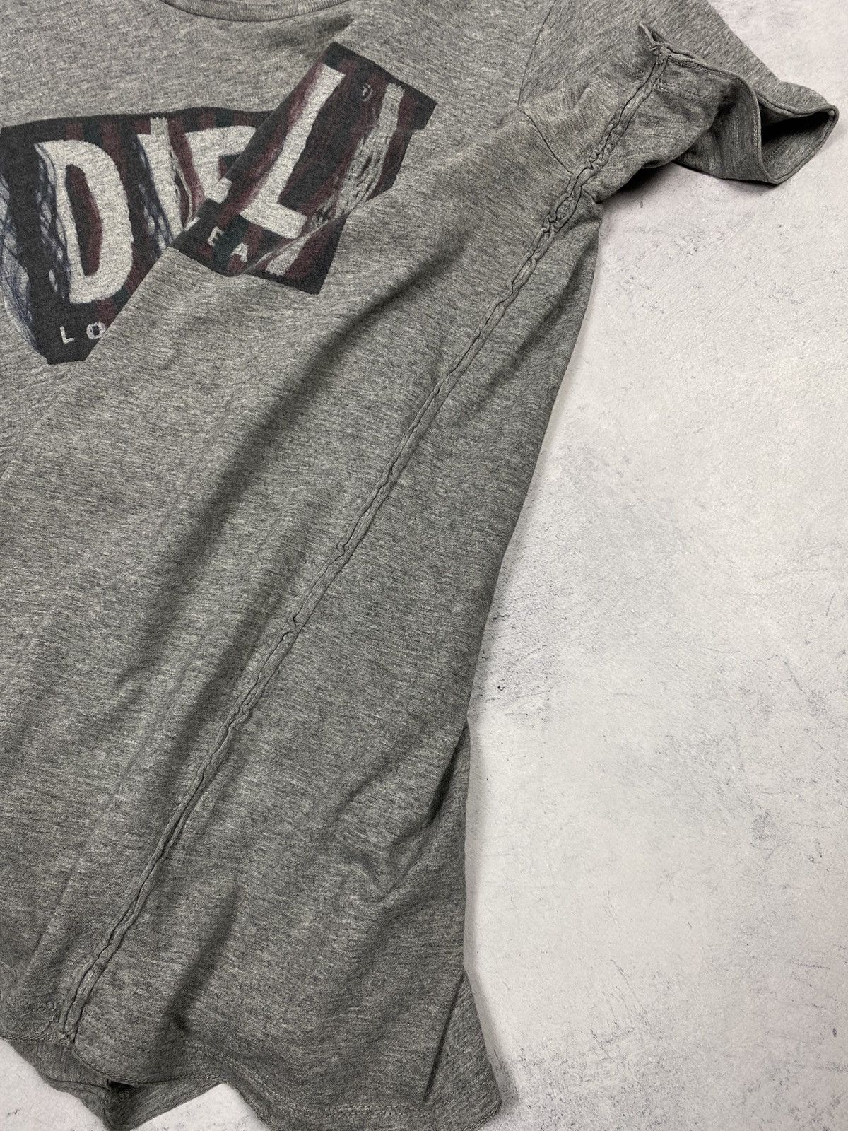 Diesel Vintage Diesel Love and Workwear Big Logo Punk T Shirt Size US L / EU 52-54 / 3 - 8 Thumbnail