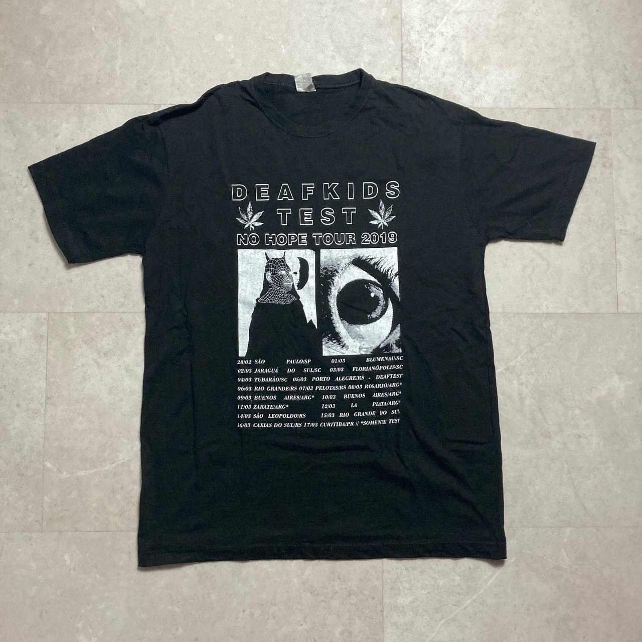 Band Tees Deafkids Test No Hope Tour Noise Hardcore Punk Rock Band Tee Size US L / EU 52-54 / 3 - 1 Thumbnail