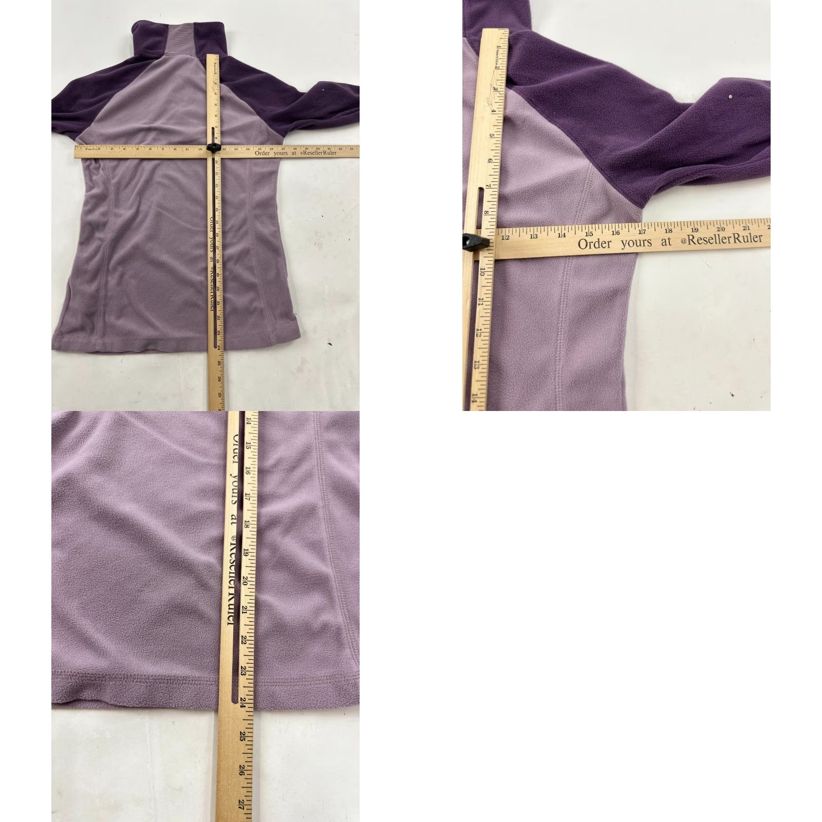 Vintage Columbia Sweatshirt Womens Small Purple Fleece 1/4 Zip Athletic Gym Sportswear Size S / US 4 / IT 40 - 8 Thumbnail