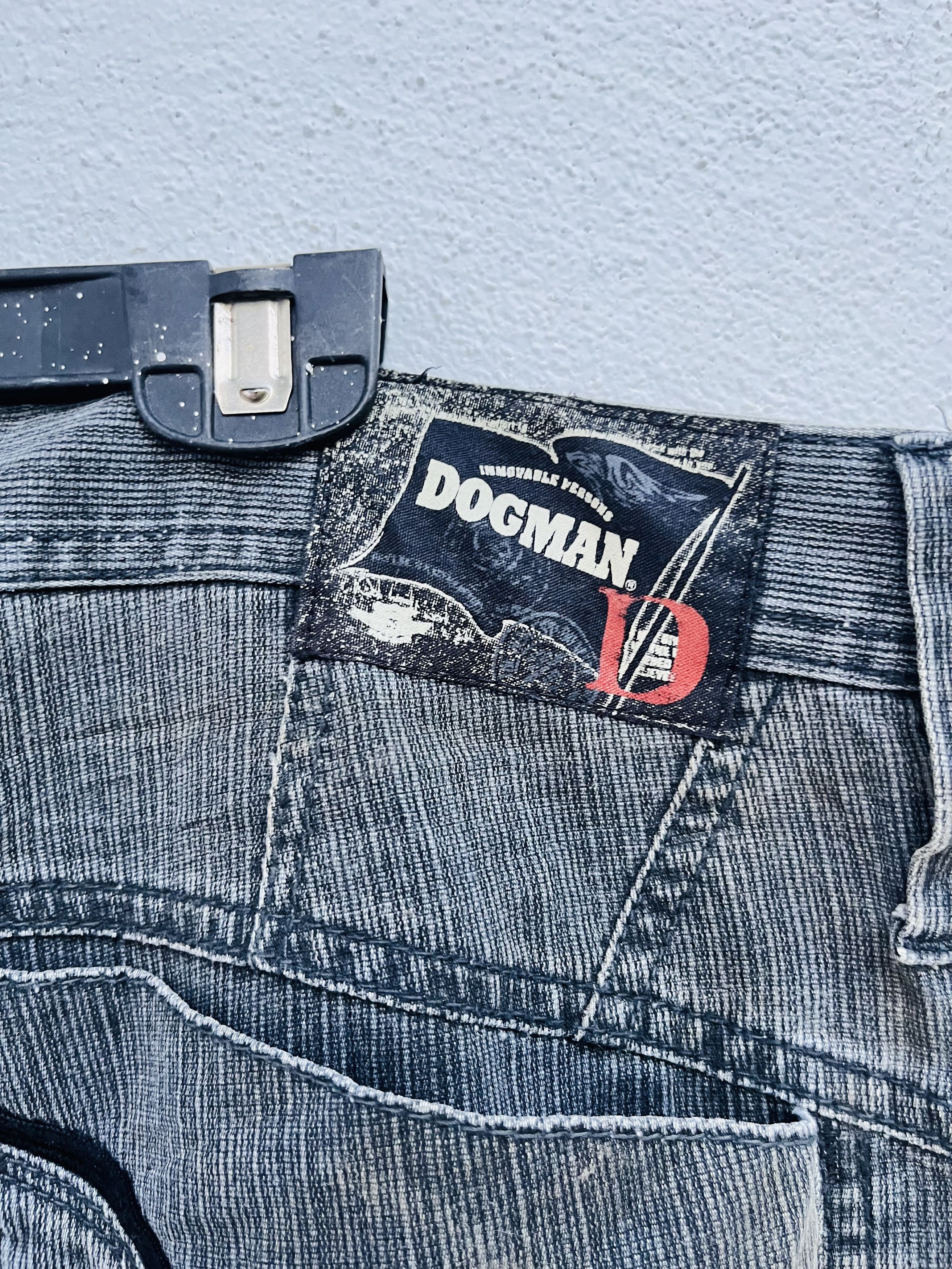 Japanese Brand × Vintage Vintage Dogman Hip Hop Streetwear Fashion Style Size US 32 / EU 48 - 13 Thumbnail