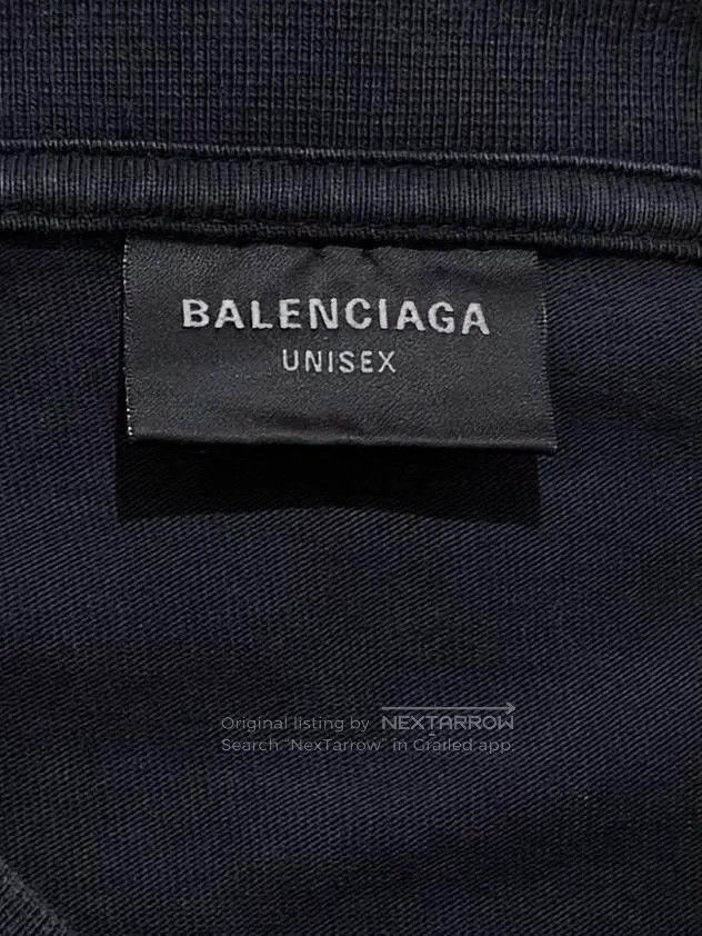 Balenciaga Balenciaga Round neck logo letter print long-sleeve hoodie Size US S / EU 44-46 / 1 - 6 Thumbnail