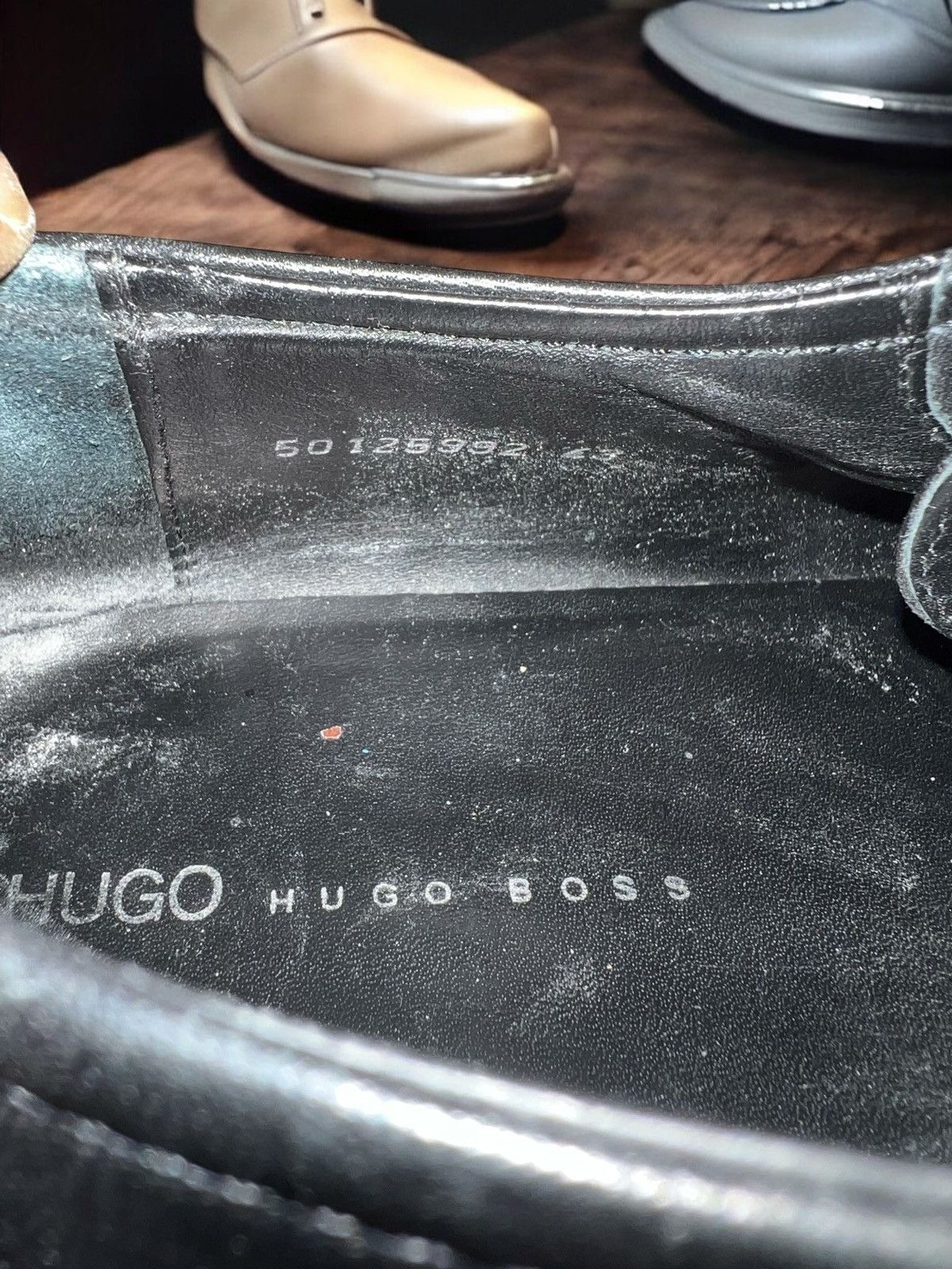Hugo Boss Hugo Boss black leather formal shoes size 43 Size US 9.5 / EU 42-43 - 6 Thumbnail
