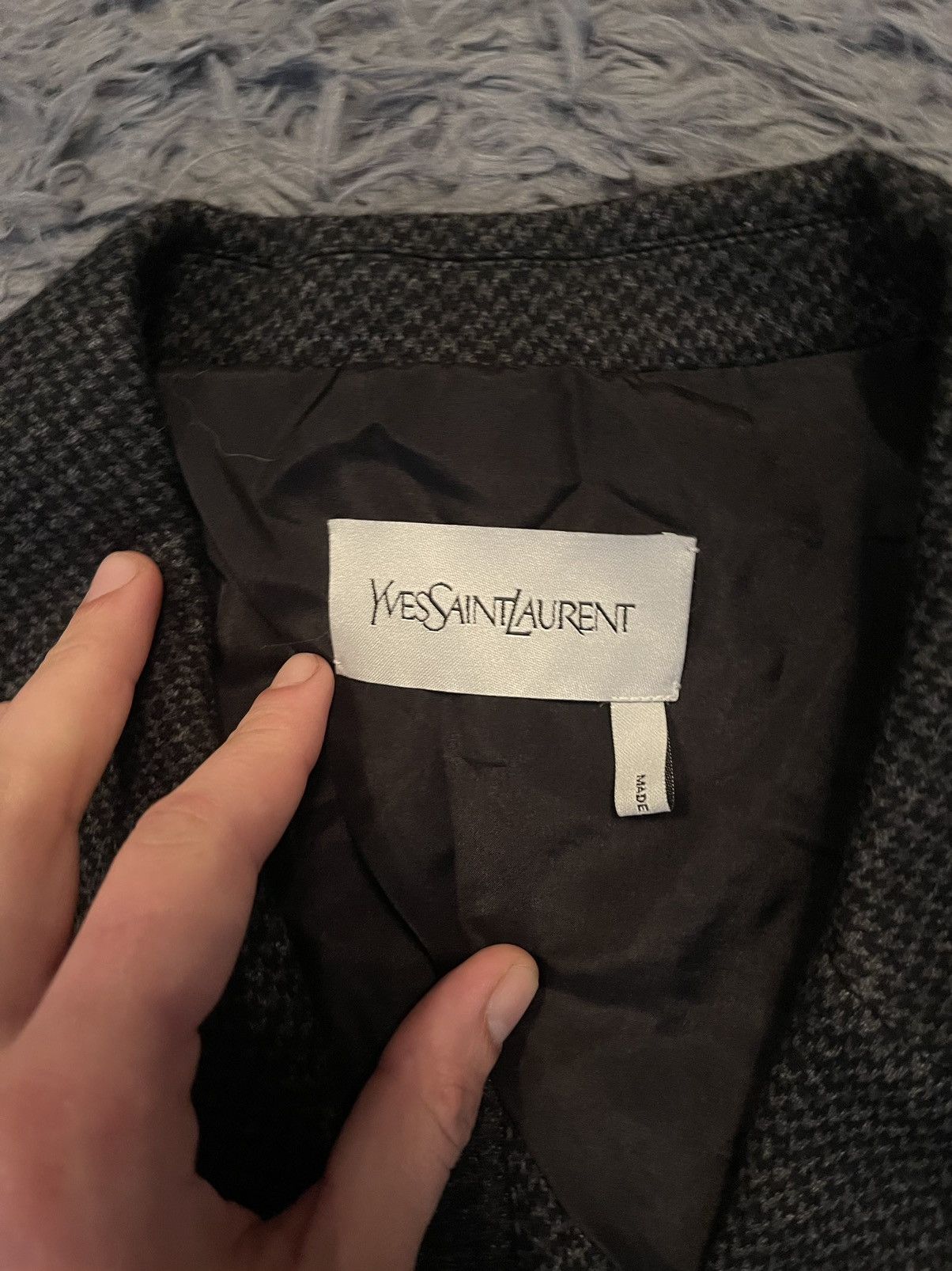 Yves Saint Laurent Yves Saint Laurent YSL cashmere blazer jacket Size 40R - 4 Thumbnail