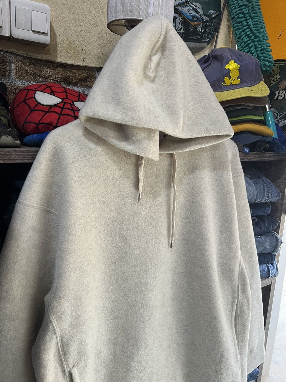 Lemaire × Uniqlo 🔥Uniqlo U Lemaire Mohair Pullover Hoodie Size US L / EU 52-54 / 3 - 9 Thumbnail