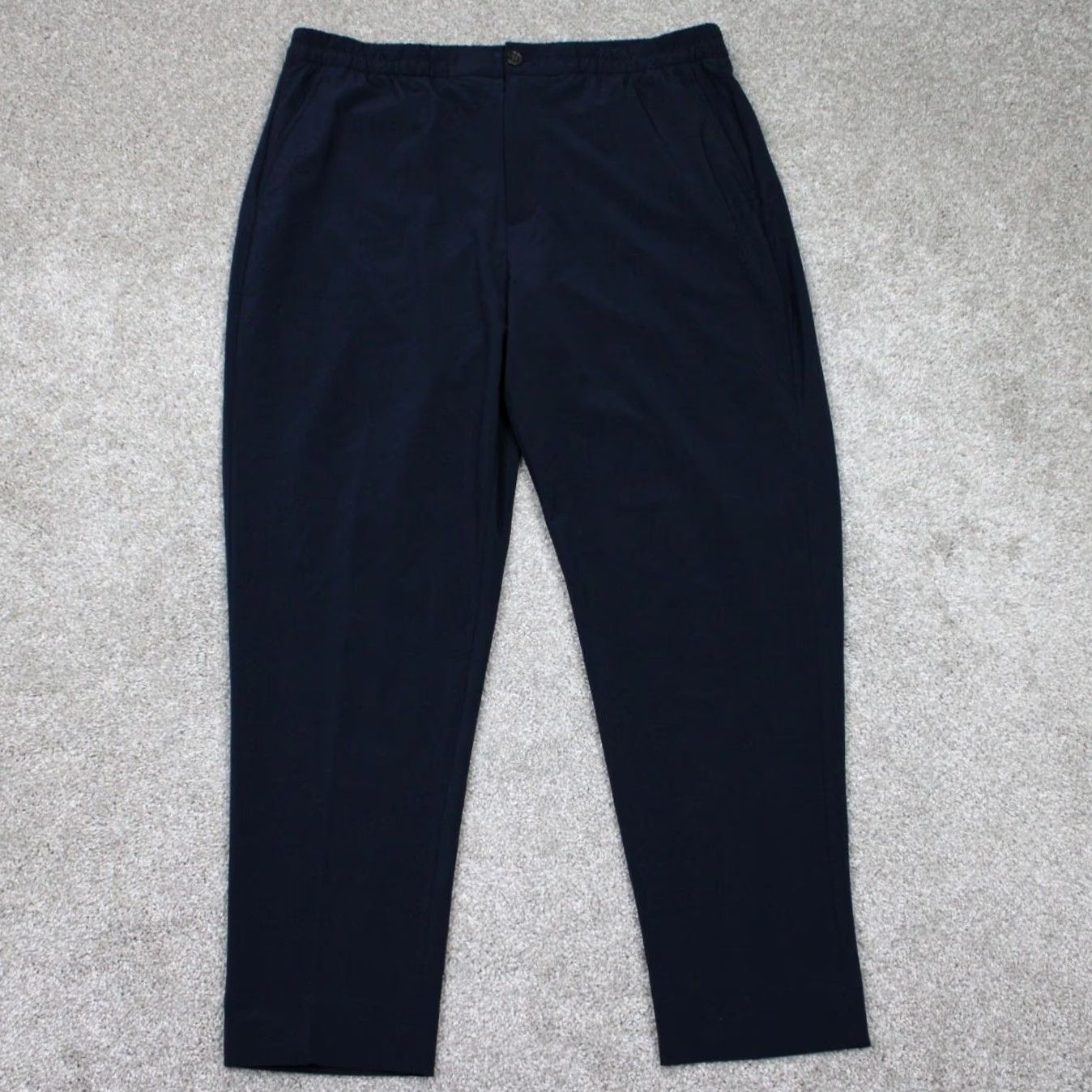Banana Republic Banana Republic Pants Womens Large Blue Ankle Stretch Inseam 28 in Twill Stretch Elizabeth Style City Pant Size 36" / US 14 / IT 50 - 2 Thumbnail