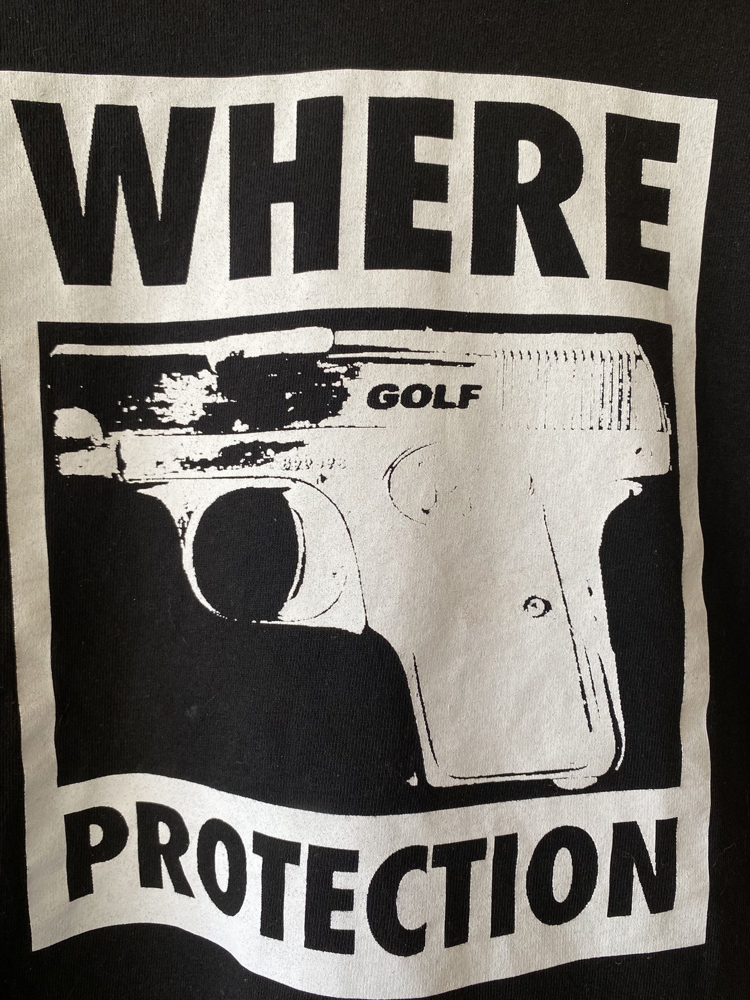 Golf Wang × Tyler The Creator Golf Wang Where Protection Gun t-shirt Size US S / EU 44-46 / 1 - 2 Thumbnail