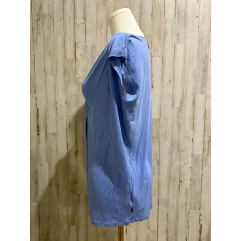 Michael Kors Michael Michael Kors Blouse Women's Medium Blue Tunic Top Size M / US 6-8 / IT 42-44 - 5 Thumbnail