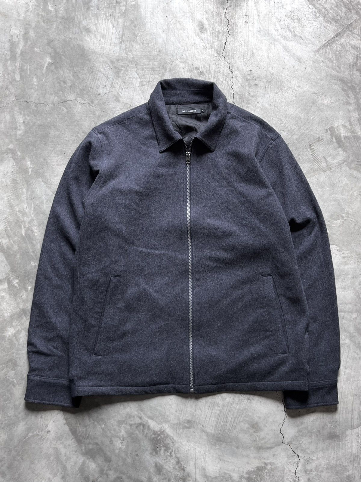 Yohji Yamamoto Vintage Ined Homme Yohji Yamamoto Wool Jacket Size US S / EU 44-46 / 1 - 1 Thumbnail