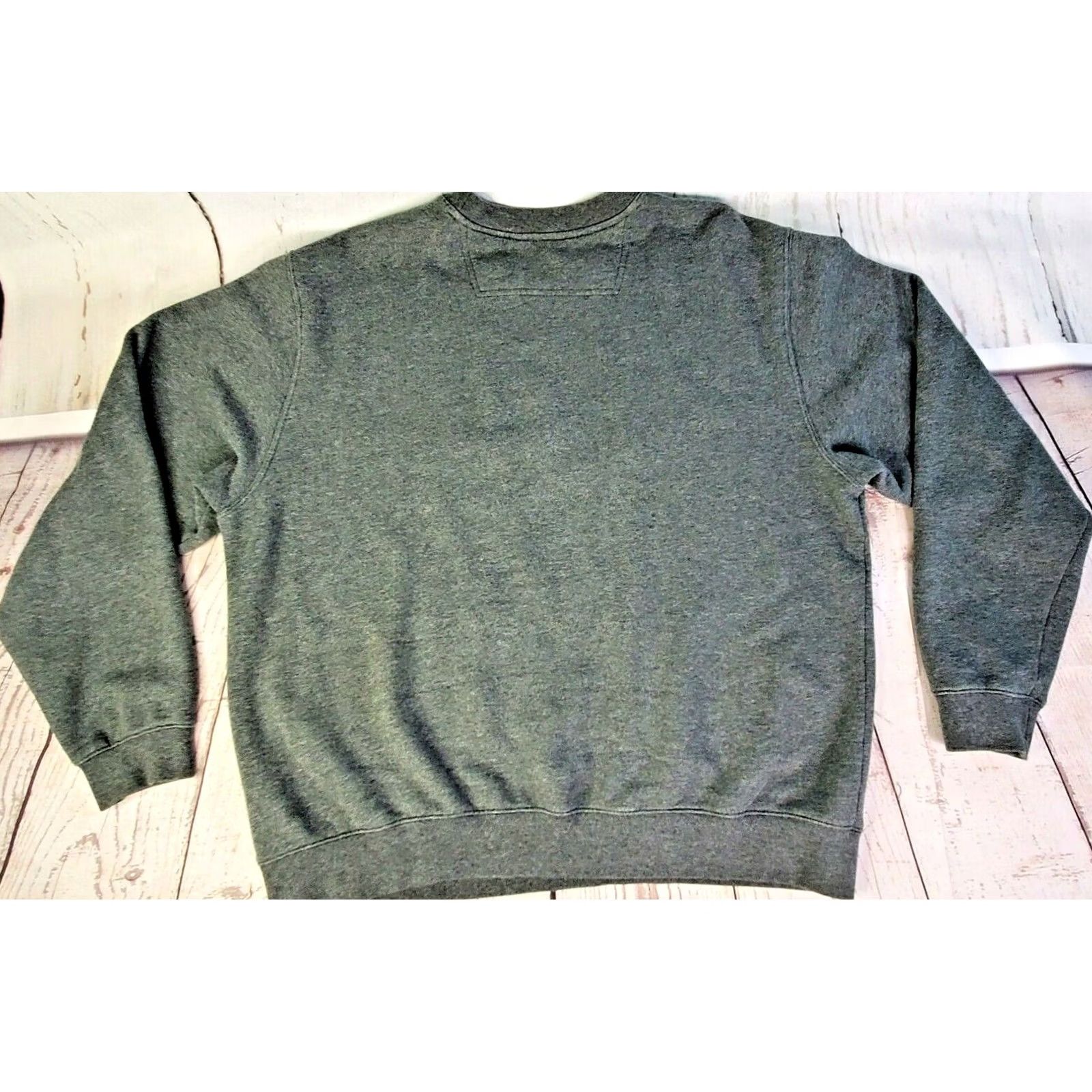 Vintage L.L. Bean Crew Neck Sweater Men L Gray Pullover Embroidered Logo Cotton Blend Knit SS Q0 Size US L / EU 52-54 / 3 - 7 Thumbnail