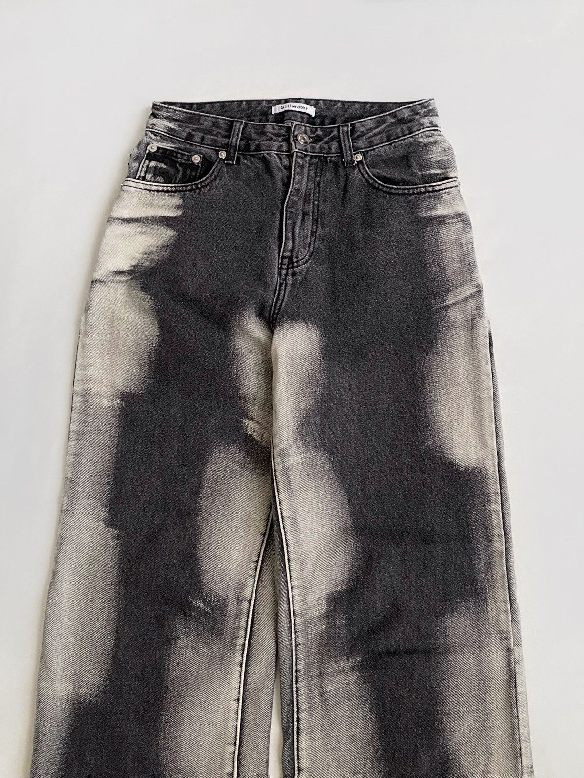 20471120 × Japanese Brand Still Water washed denim pants Japanese style Size 25" / US 0 / IT 36 - 3 Thumbnail