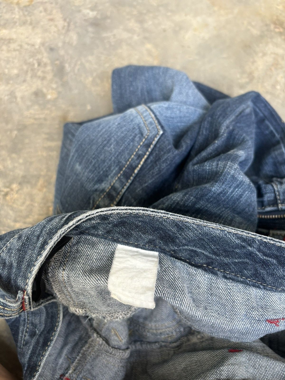 Hysteric Glamour × If Six Was Nine × Japanese Brand Y2k Double Waist Ifwixwasnine Punk Style Jeans Size US 36 / EU 52 - 10 Thumbnail