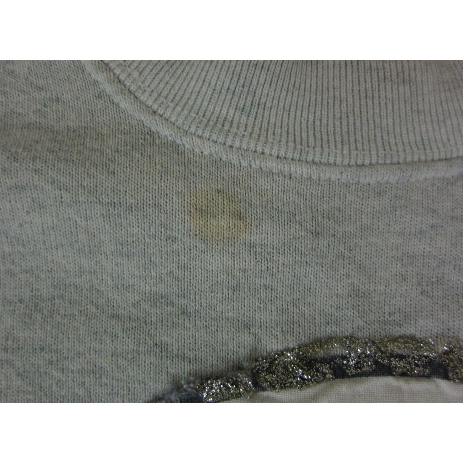 Vintage Vintage Hanes Sweater XL Gray Mountains Sweatshirt Mens 90s Style Size US XL / EU 56 / 4 - 4 Thumbnail