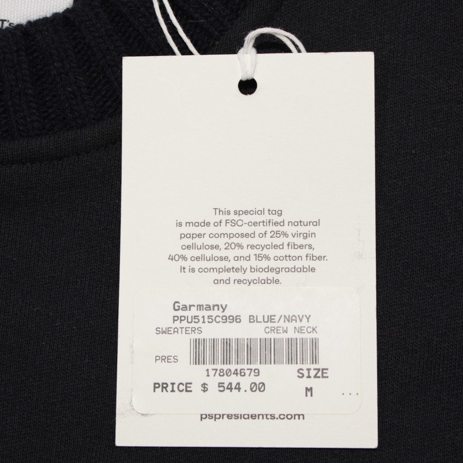 President's President's Sweater Size US M in Blue Size US M / EU 48-50 / 2 - 8 Thumbnail
