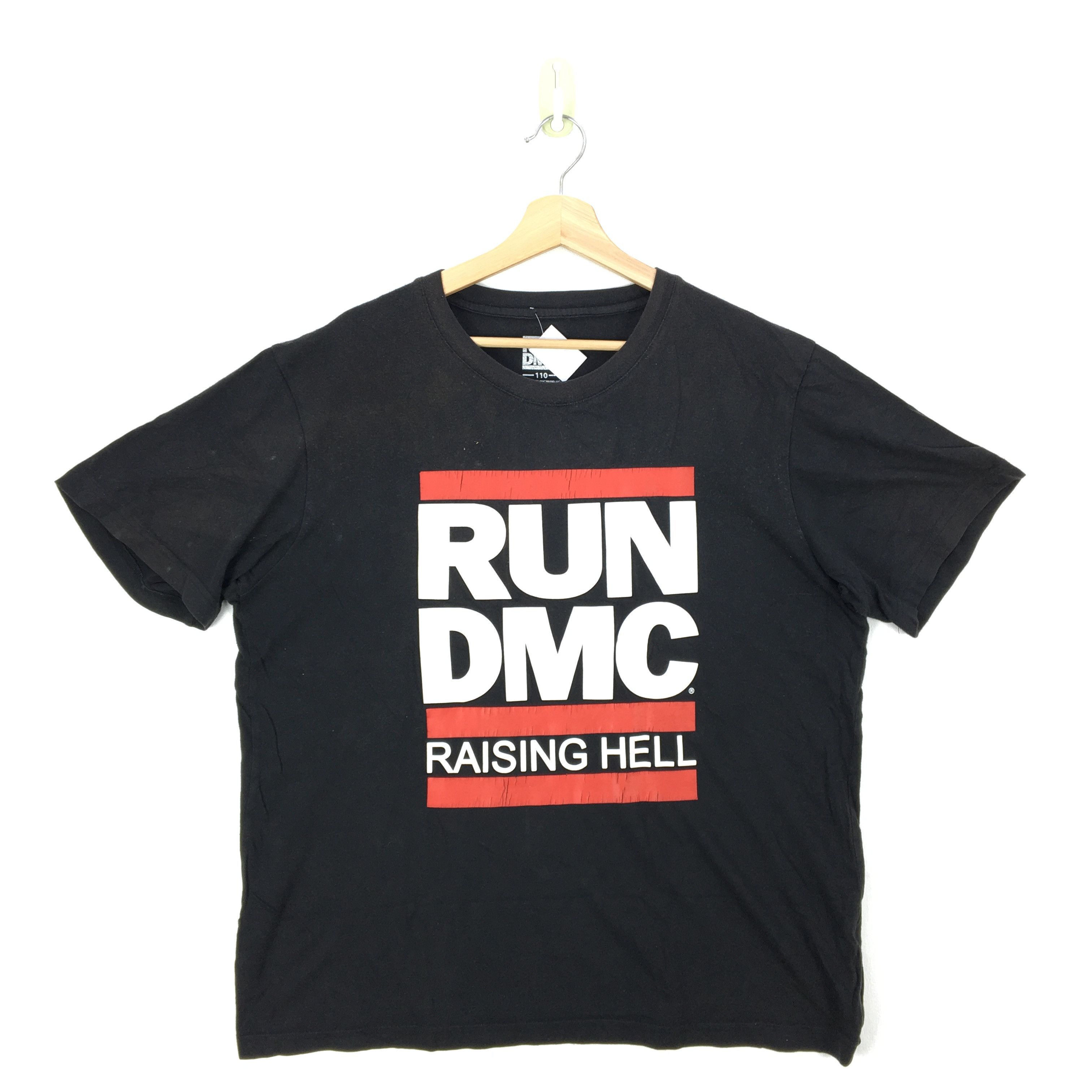 Rap Tees Vintage Run DMC T-Shirt Crewneck Rap Hip Hop Crewneck Tees Size US L / EU 52-54 / 3 - 1 Thumbnail