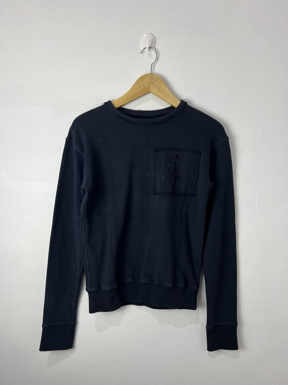 JW Anderson J.W. Anderson Sailor Vibe Navy Sweatshirt Size US S / EU 44-46 / 1 - 1 Thumbnail