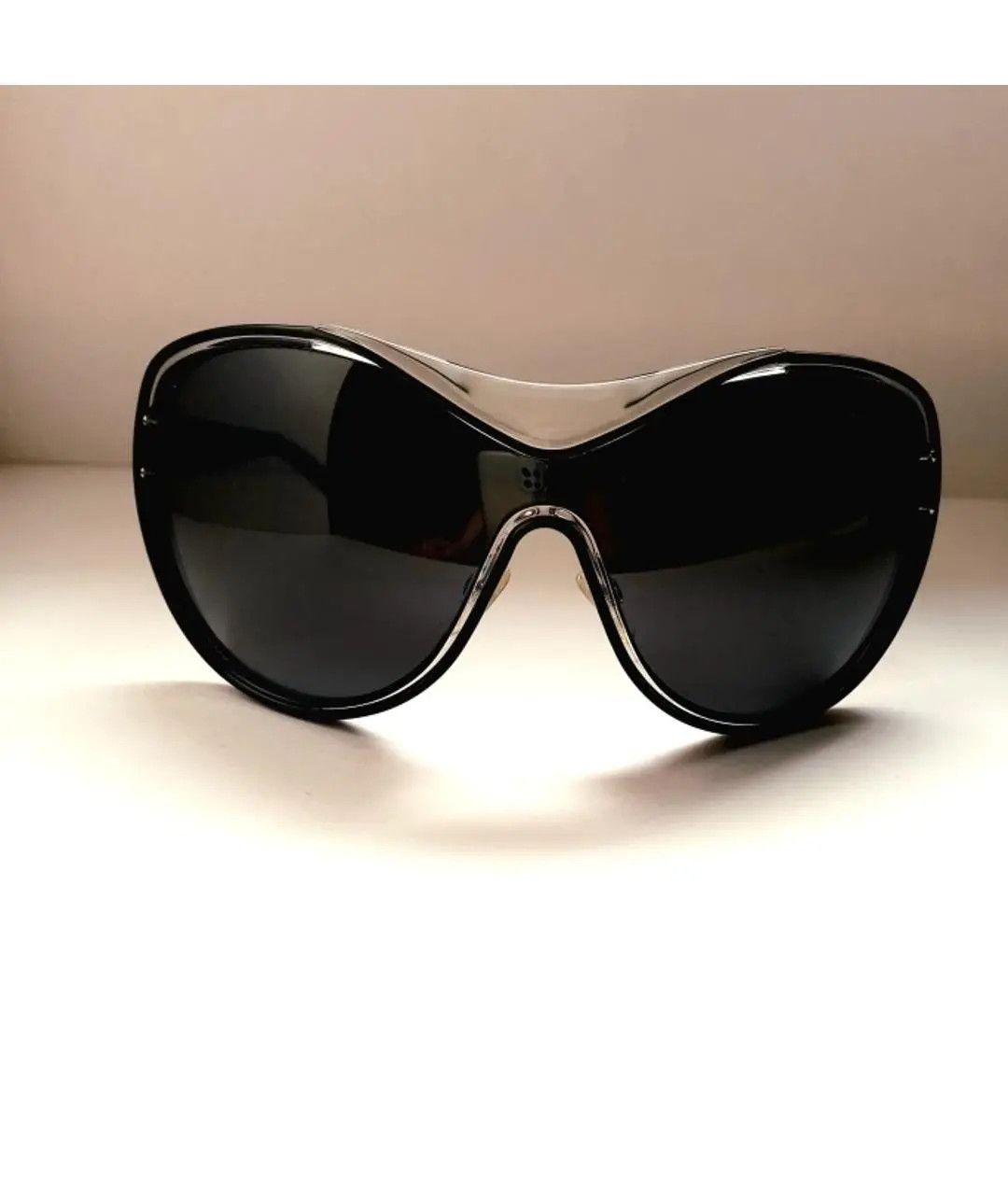 Dior × John Galliano × Vintage Christian Dior Sunglasses Striking Shield Mask Vintage Size ONE SIZE - 5 Thumbnail