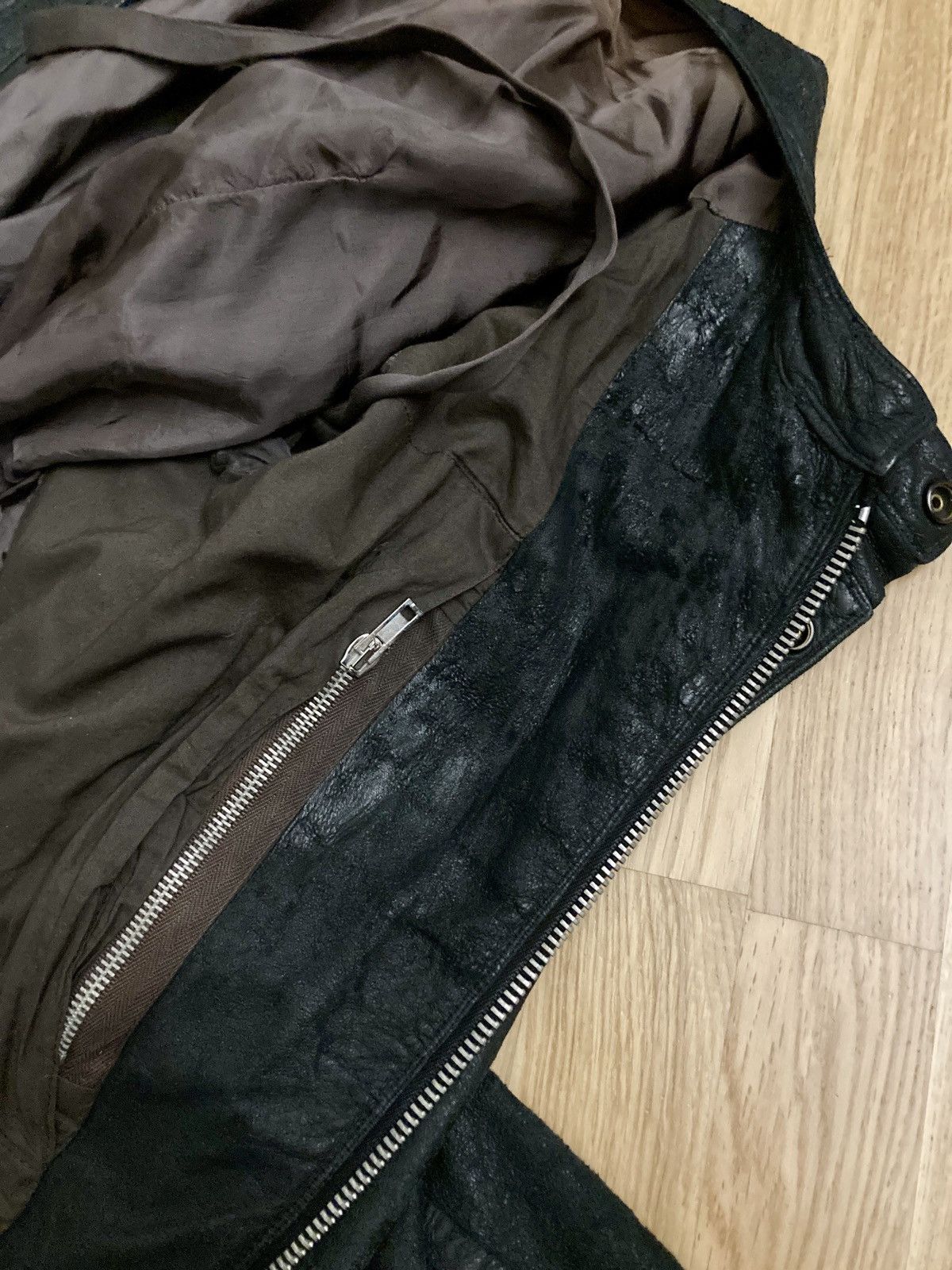 Rick Owens F/W 04 "QUEEN" Blistered Lamb Leather Jacket Rick Owens M Size US M / EU 48-50 / 2 - 16 Thumbnail