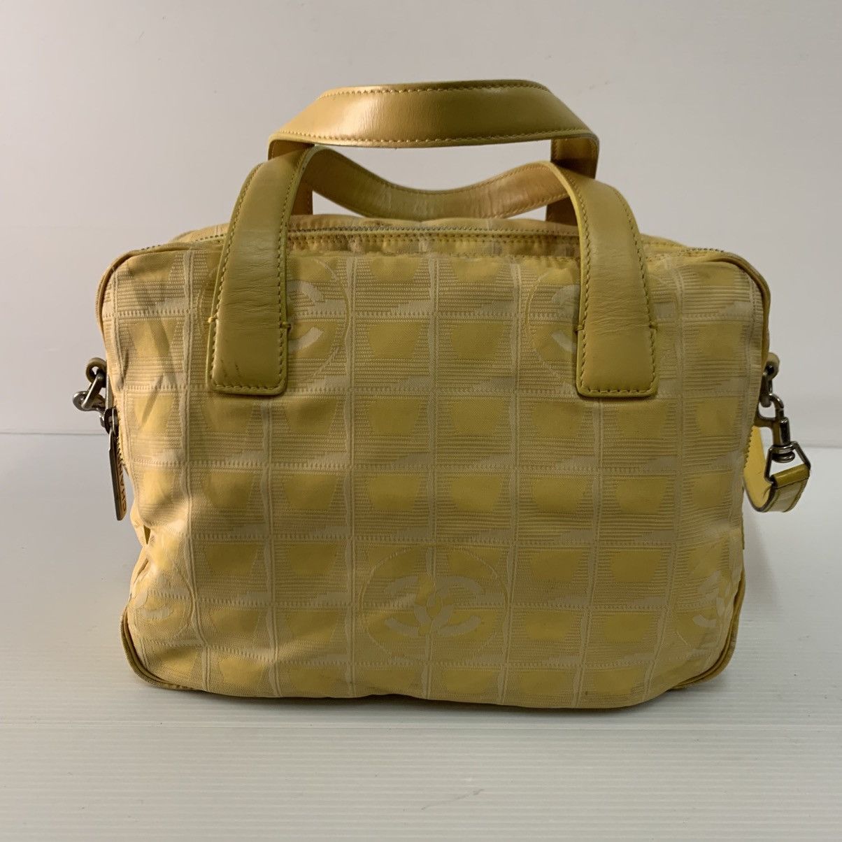 Chanel Chanel Traveline Yellow Two Way Bag Size ONE SIZE - 3 Thumbnail