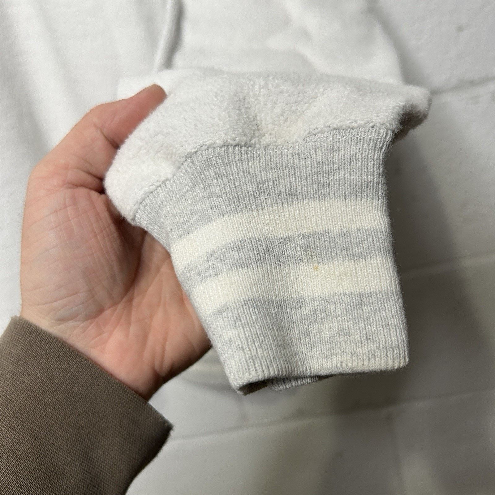 Supreme Supreme Reverse Fleece Hooded Sweatshirt “Ash Grey” FW16 Size US S / EU 44-46 / 1 - 5 Thumbnail