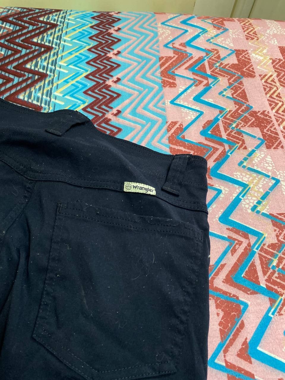 Japanese Brand × Wrangler Crazy Crash Dirty Baggy Faded Jean Japan Avant Garde Style Size US 27 - 14 Thumbnail