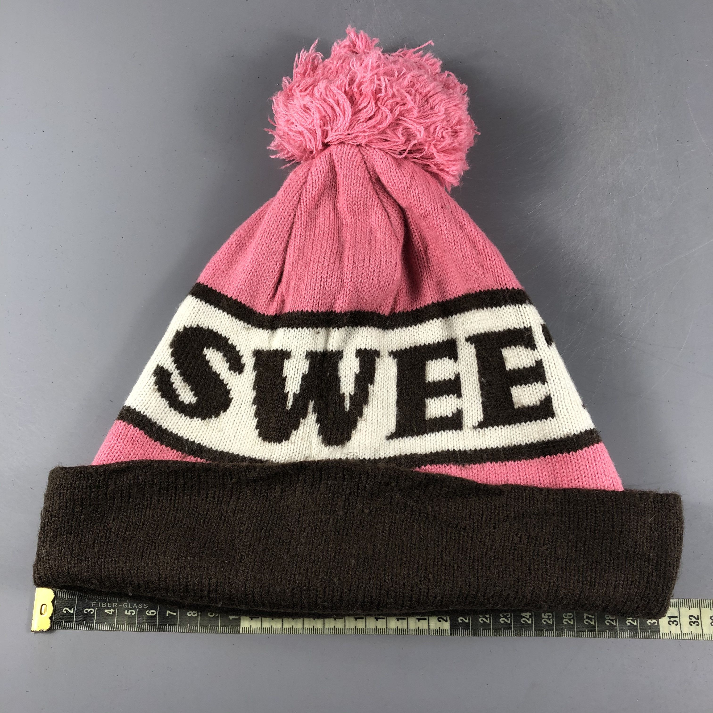Japanese Brand × Vintage Unknown Humor Beanie Snow Hat Snow Cap -D100 Size ONE SIZE - 3 Thumbnail