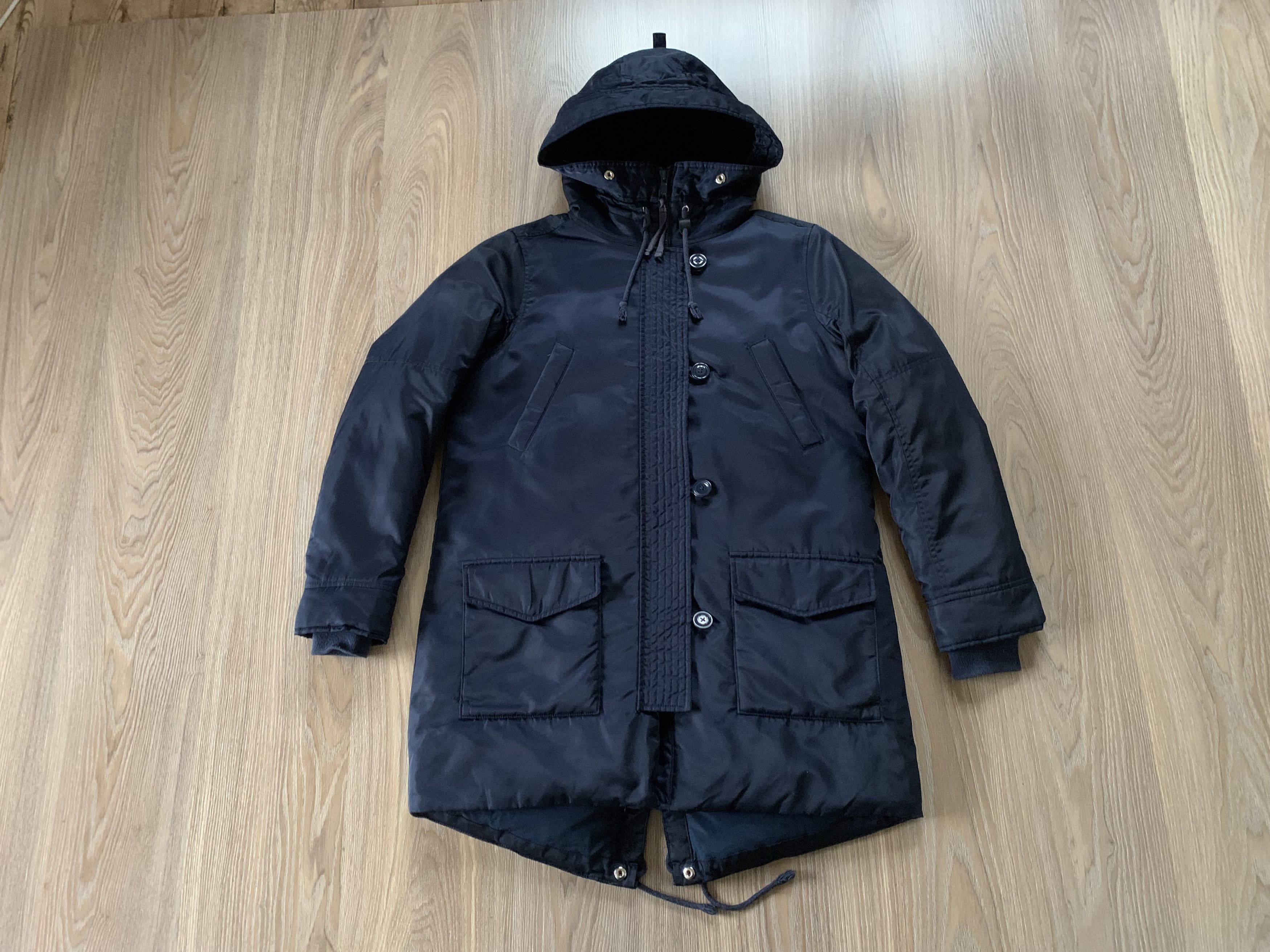 Levi's Levi's Black 600 Down Hood Jacket Size US M / EU 48-50 / 2 - 1 Thumbnail