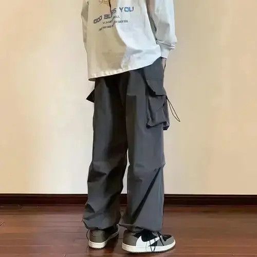 VIBE Multi Pocket Loose Baggy Pants Size US 32 / EU 48 - 4 Thumbnail