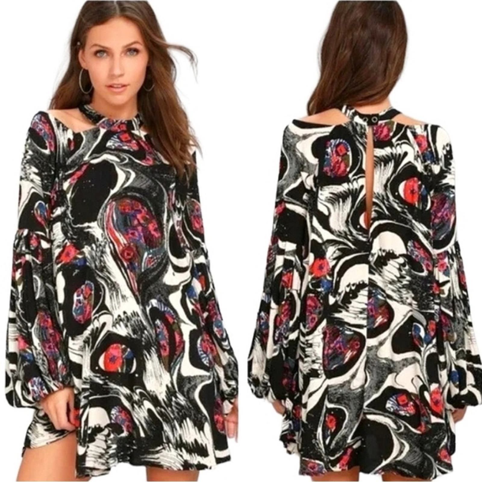 Free People Free People Drift Away Dress Size S / US 4 / IT 40 - 1 Thumbnail